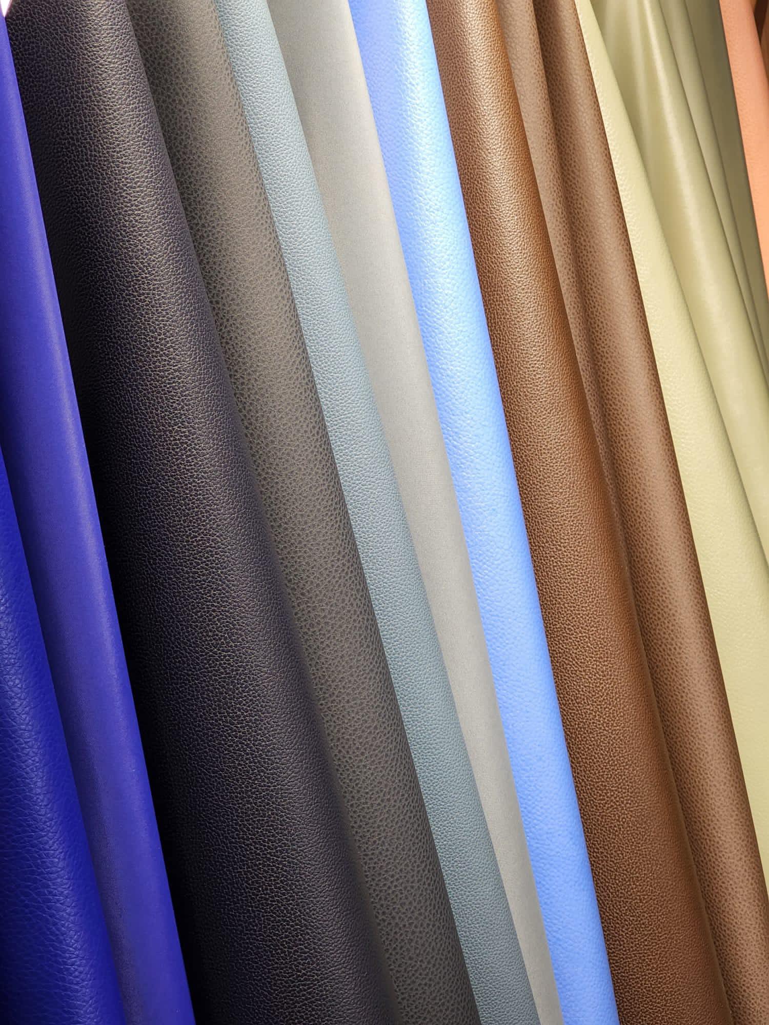 Designer Faux Leather Sheet Vinyl Synthetic Leather Fabric 